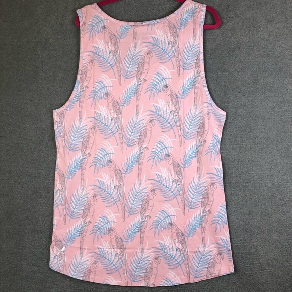Distorted people parrot tank top mauve gray size XXL - Picture 4 of 8